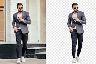 do model, product, animal photo background remove