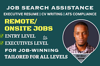 deliver a certified executive resume and CV for international jobs