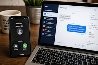 do gohighlevel missed call text back, ghl missed call automation setup