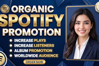 promote your spotify music and make it viral organic spotify music promotion