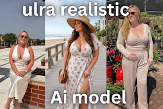 create a realistic ai model for your brand, training lora and krea2 video