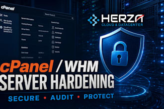 audit, secure, and harden your cpanel whm server