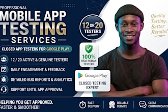 20 testers 12 testers google play closed testing 20 testers app 20 testers