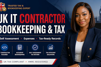 do UK IT contractor bookkeeping, business expense and self assessment tax return