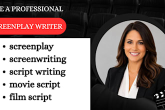 be your youtube video script writer, script writing, screenplay writer