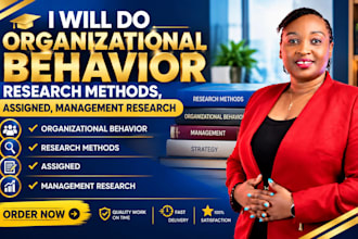 do organizational behavior, research methods, assigned, management research