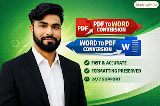 convert PDF to word and word to PDF