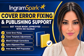 fix ingramspark book cover errors prepare your book for ingramspark publishing