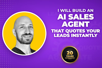 build an ai sales agent that quotes your leads instantly