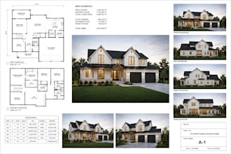 design your architectural plan mep adu landscape garage basement