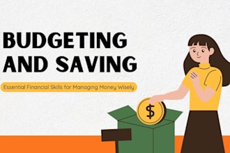 create your budget and savings plan