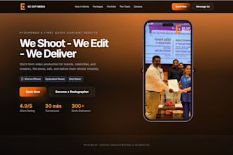 build a website that is according to the clients vision