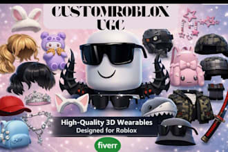 create custom roblox ugc hair accessories hats and wearables