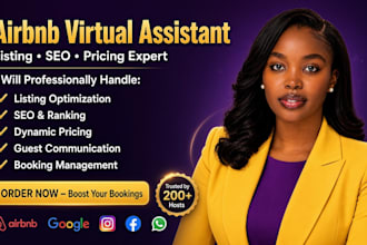 be your airbnb virtual assistant and cohost for property management