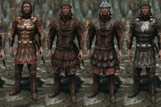create skyrim mod, weapons, characters and armor for fallout, cyberpunk