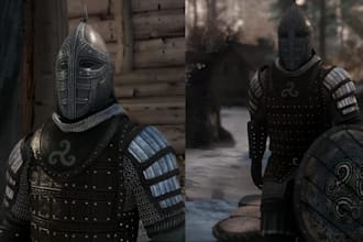 create skyrim mod, armor, weapon for skyrim bg3, fallout, arma, and game mods