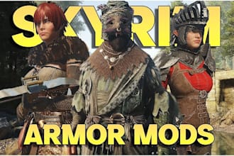 create custom skyrim mods, weapons, armor and game mods, fallout 4, ffxiv