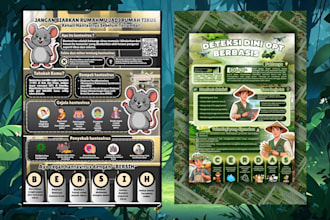 create professional canva designs, infographics and presentations