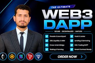 develop blockchain based websites and crypto solutions for you