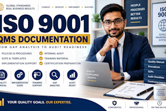 do iso 9001 qms documentation, implementation and audit preparation