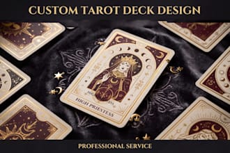 design custom tarot cards and tarot decks