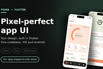 convert your figma design to a pixel perfect flutter app UI