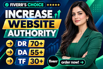 increase domain rating ahrefs dr authority moz da DR tf by seo baklinks