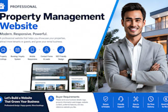 build property management website for vacation rental short term rental booking