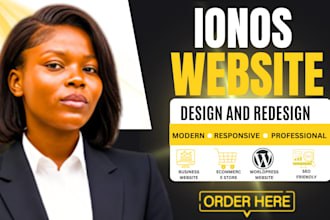 ionos website design ionos website redesign ionos ecommerce wordpress website