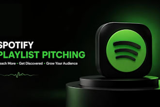 add spotify music promotion to 900 uk usa trending playlist curators
