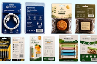 design blister card, clamshell, header card and header card packaging