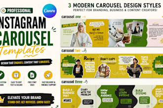 design canva instagram carousel, instagram post design for your business