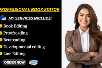 edit proofread and line edit your manuscript