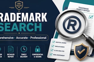 conduct a trademark name search for your brand