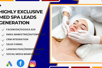 generate targeted medspa leads and help grow your aesthetic business