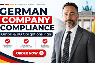 create german gmbh ug compliance plan and company obligations guide