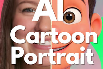 create ai cartoon and illustration images for you