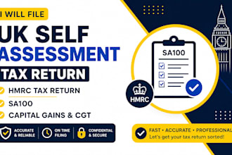 file UK self assessment tax return, hmrc tax return, sa100, capital gain and cgt
