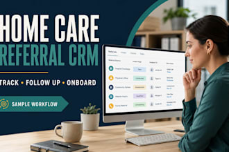 build monday CRM automation for home care referral intake