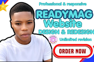 skill professional readymag readymag website design landing page website