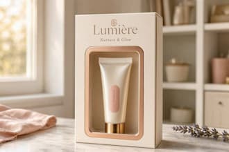 design creative box, pouch and label packaging design