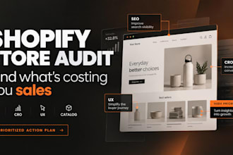 audit your shopify store and give you a growth action plan