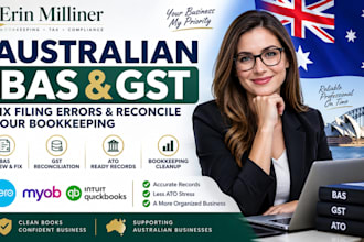 fix australian bas gst ato filing errors and bookkeeping reconciliation
