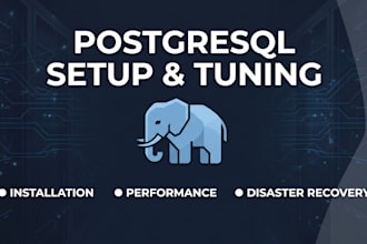 install, configure, and optimize your postgresql database