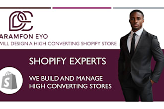 design a high converting shopify store