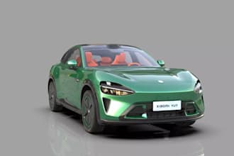 provide 3d electric vehicle for presentation, turn petrol engine to hydrogen car