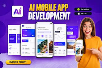 develop ai mobile app, ai integration ios app, android app, mobile app developer