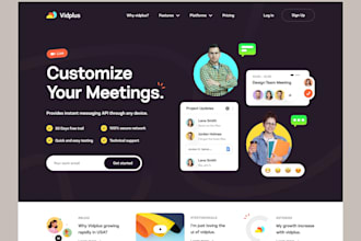 design sales landing page