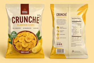 design food packaging, pouch packaging, food bag and product packaging