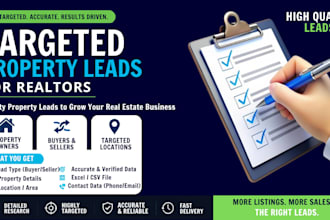 create targeted property leads for realtors